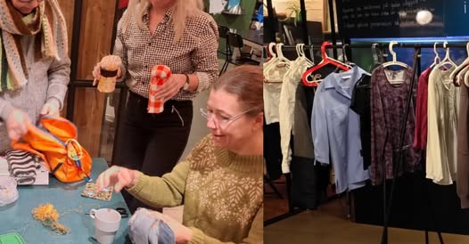 Rebellmammor lagar kläder